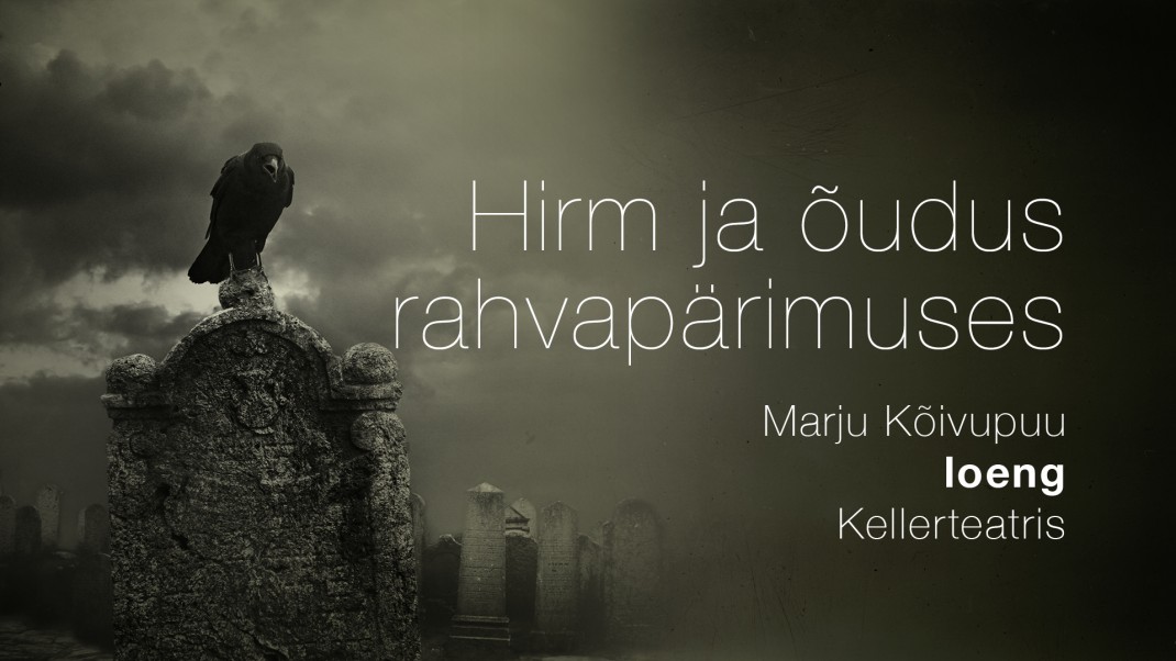 Marju Kõivupuu loeng "Hirm ja õudus rahvapärimuses"