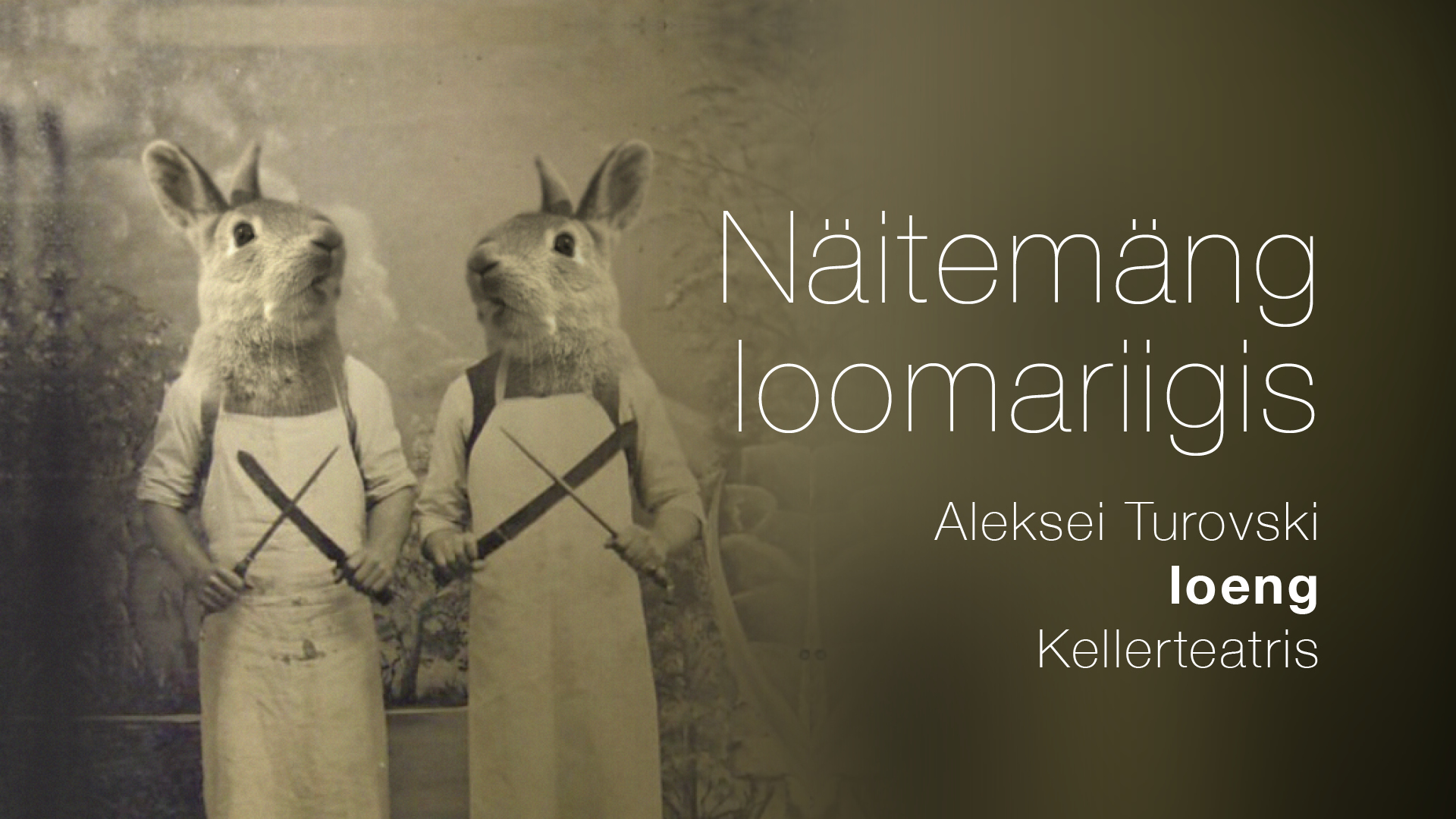 Aleksei Turovski loeng "Näitemäng loomariigis"