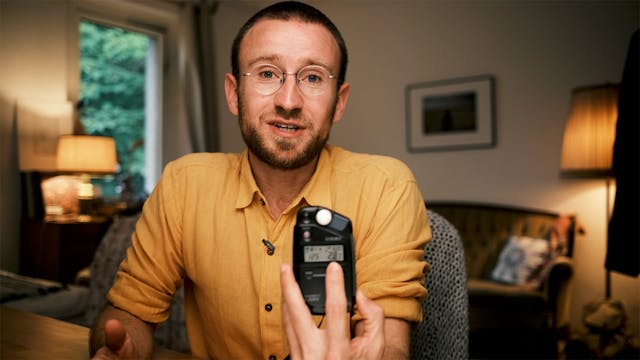 04_Checking the space and understanding the lightmeter