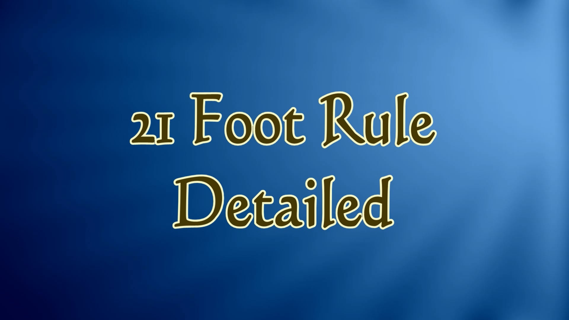 28. Video #28 - How to Defeat the 21 Foot Rule (Tueller's Rule)