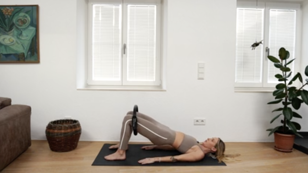 21 Minute Pilates Ring Arms + Glutes Workout