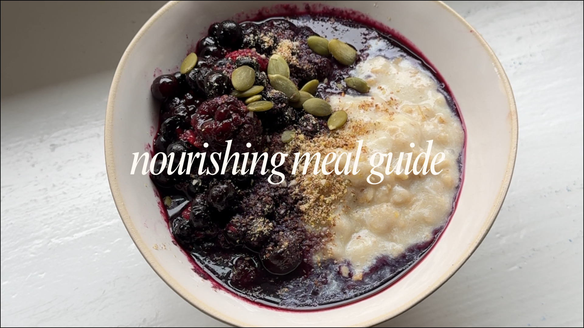 Kerstin's Nourishing Meal Guide