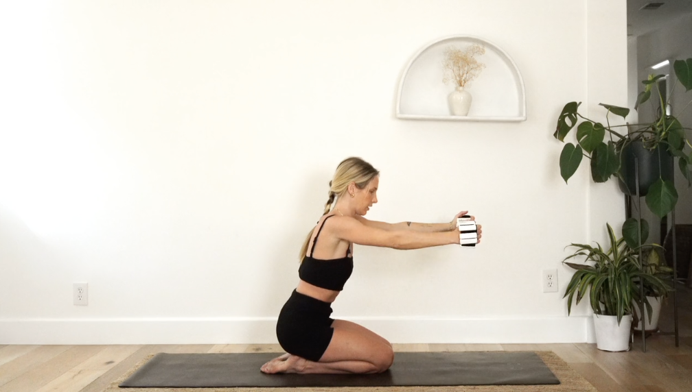 20 Minute Inner Thigh & Arm Workout w/ Weights