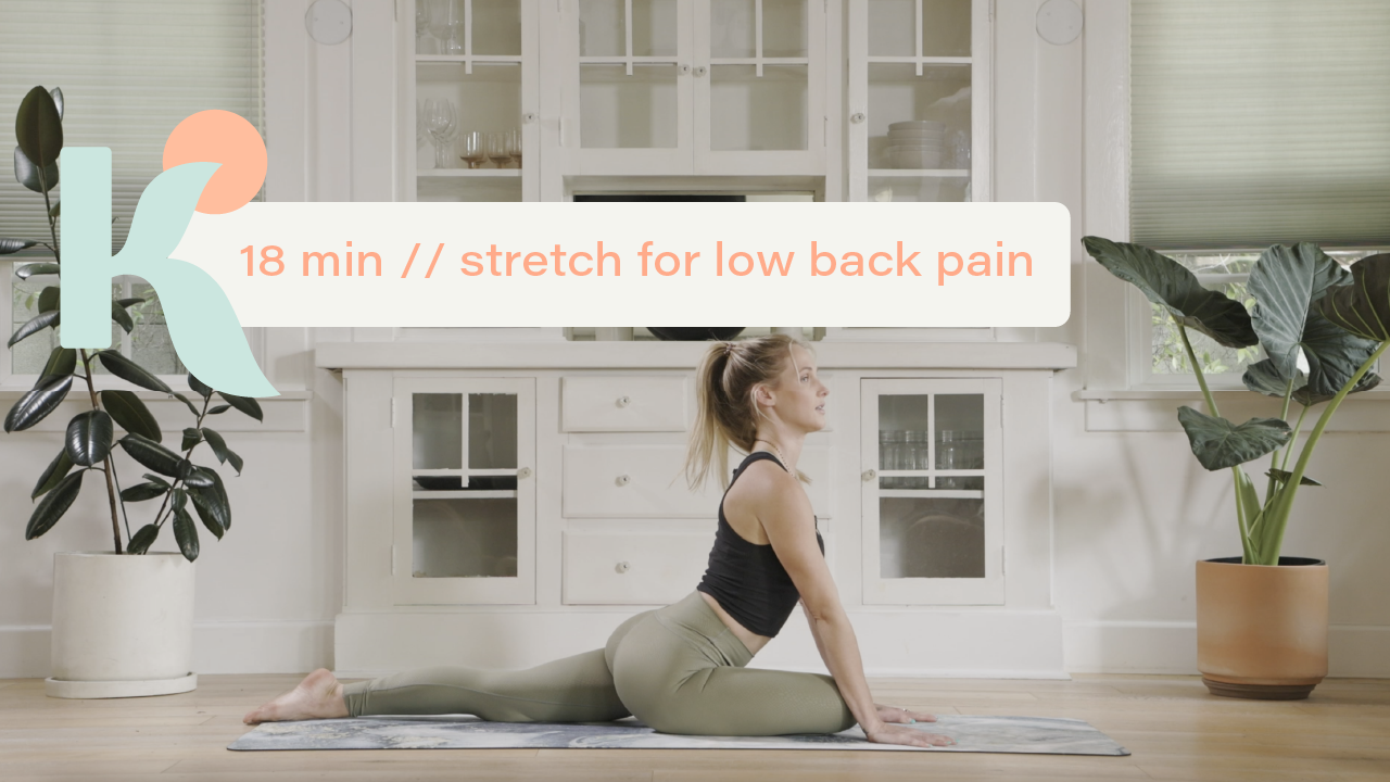 18 Minute Stretch for Low Back Pain
