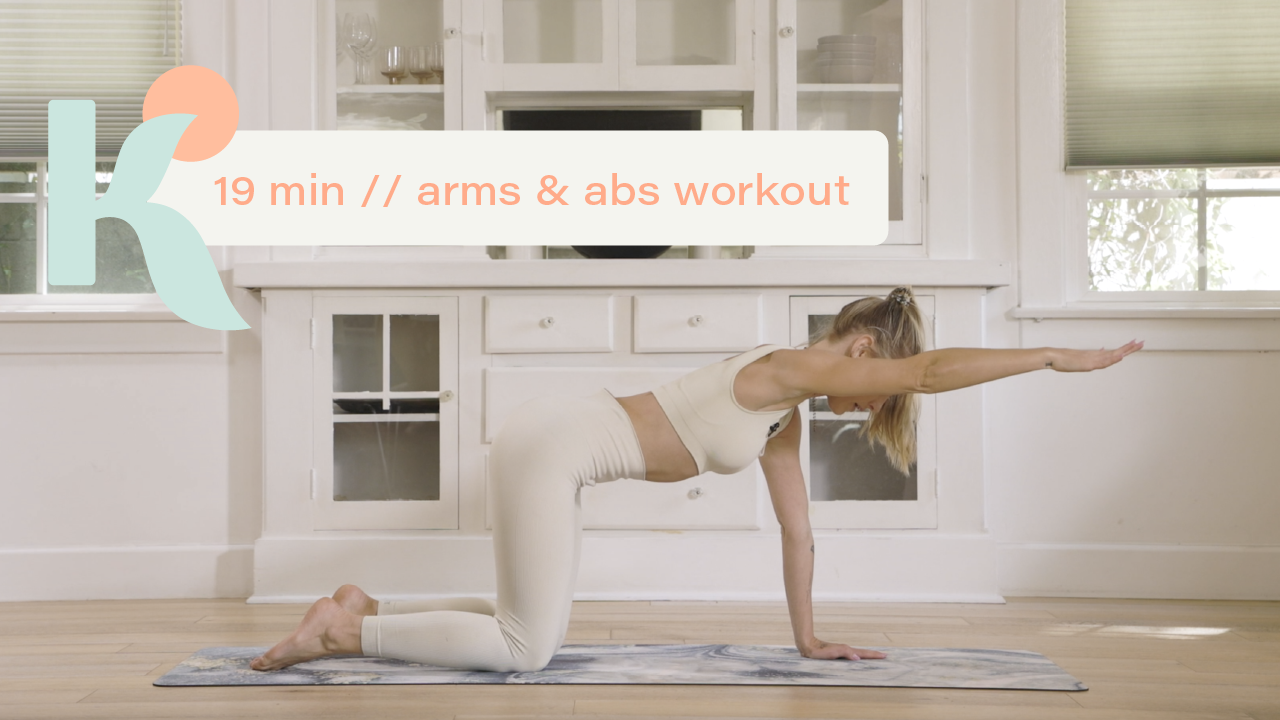 19 Minute Arms & Abs workout