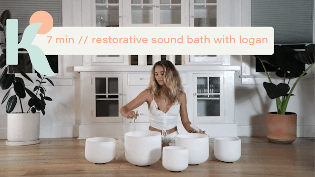7 Minute Restorative Sound Bath with ...
