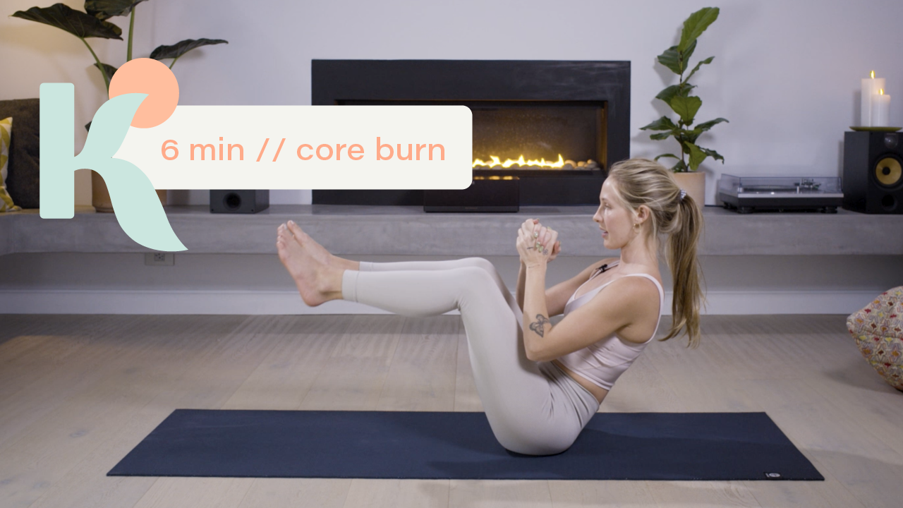 6 Minute Core Burn