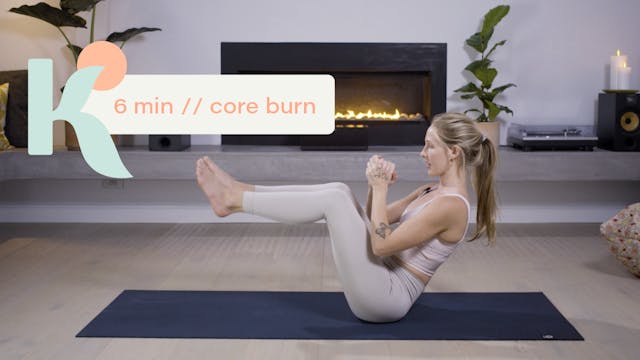 6 Minute Core Burn