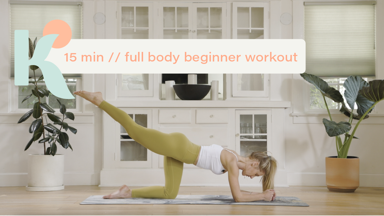 15 Minute Full Body Beginner Workout