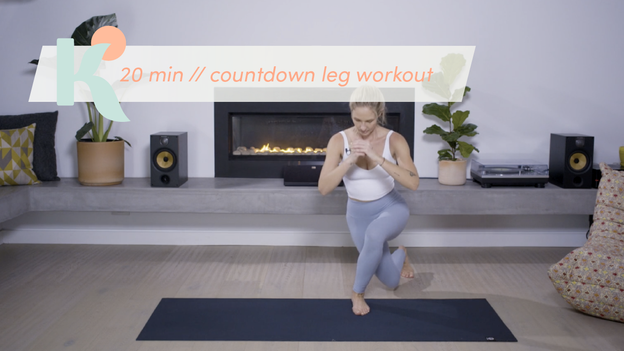 20 Minute Countdown Leg Workout