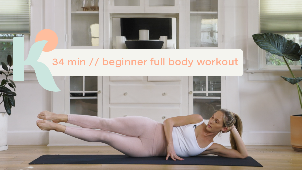 34 Minute Beginner Full Body Workout