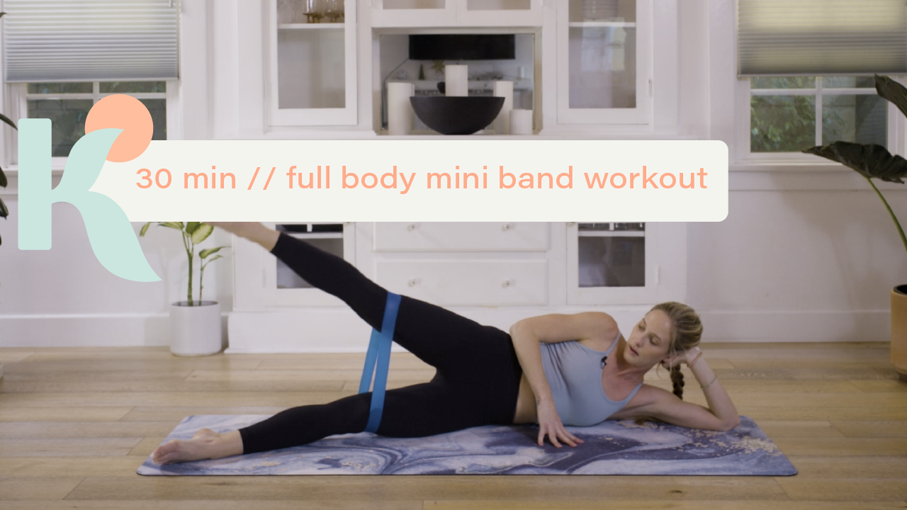 30 Minute Full Body Mini Band Workout