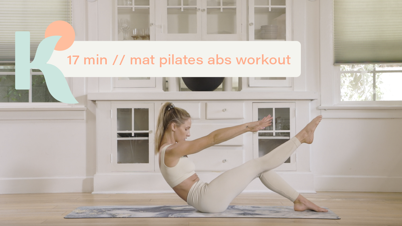 17 Minute Mat Pilates Abs Workout