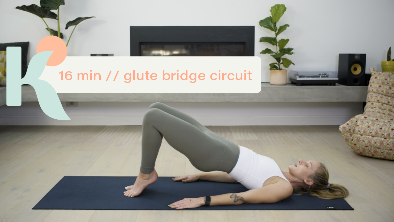 16 Minute Glute Bridge Circuit