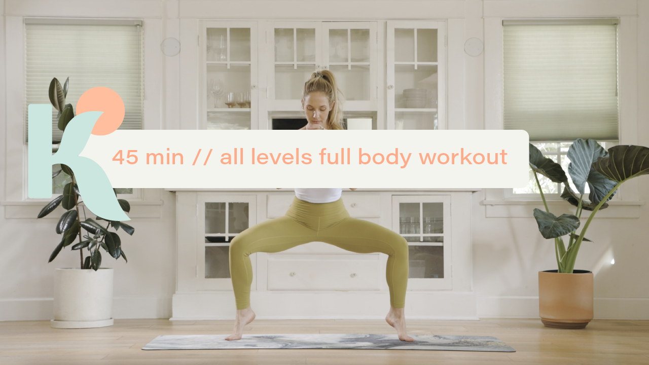 45 Minute All Levels Full Body Workout 