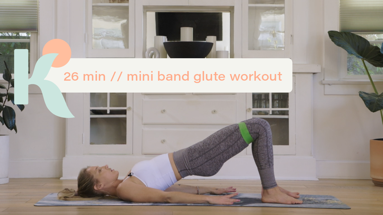26 Minute Mini Band Glute Workout