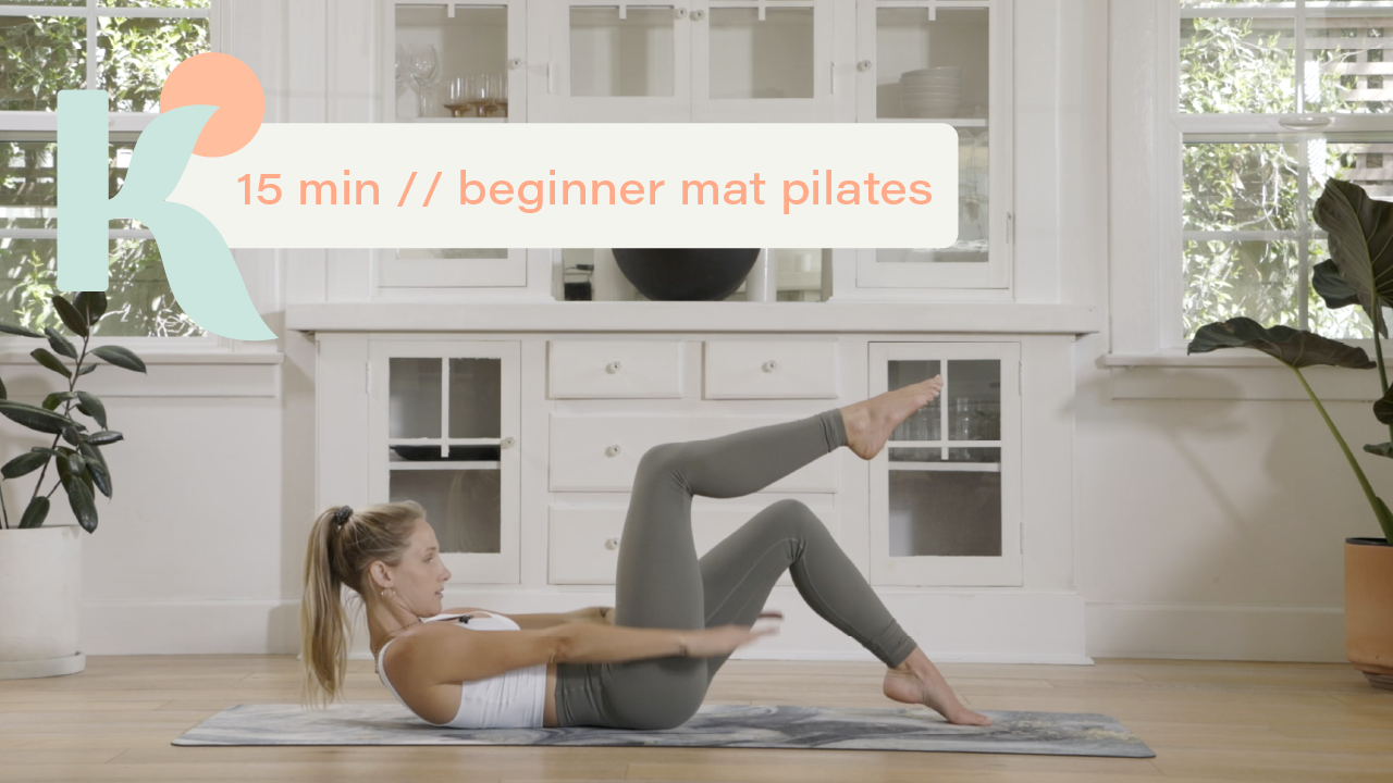 15 Minute Beginner Mat Pilates
