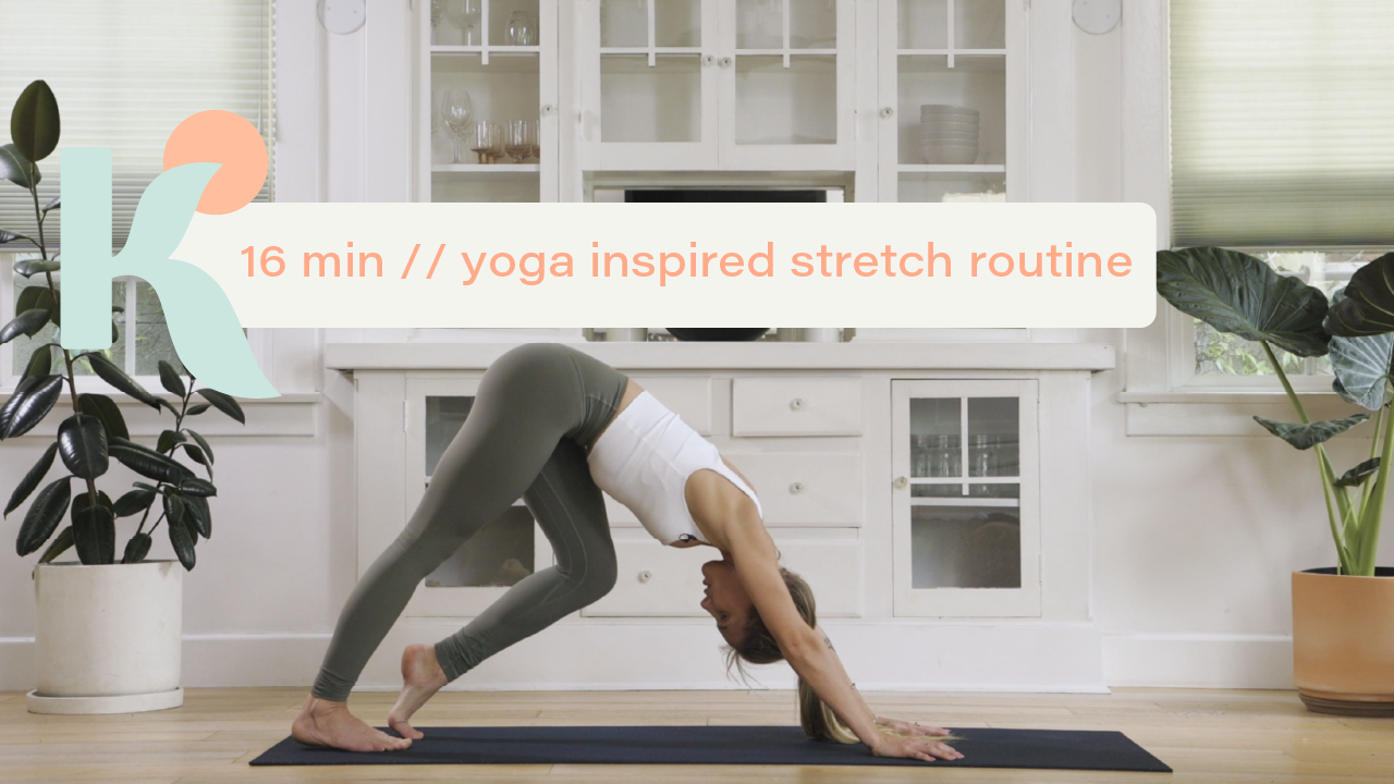 16 Minute Yoga Inspired Stretch Routine 