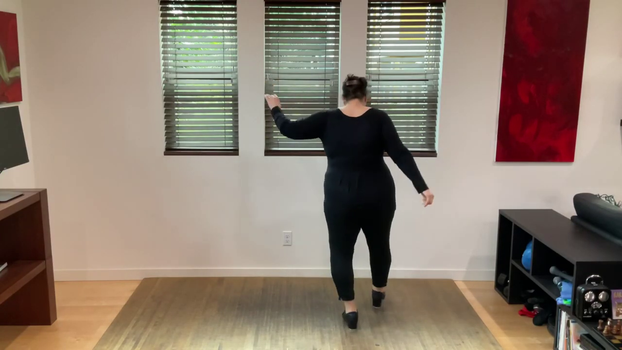 Beginning Tap Traveling Time Step