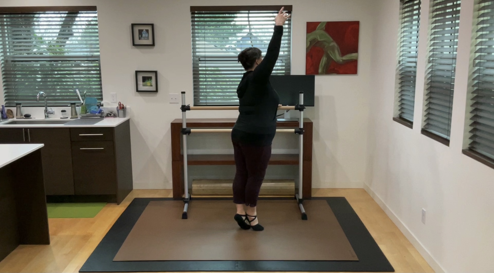 L 1.1 Ballet Barre Degagé 2