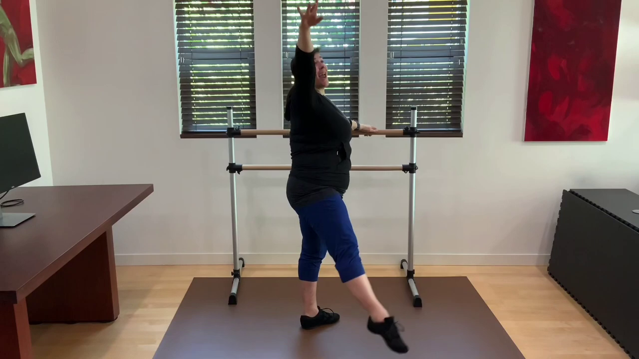 L 1 Ballet Barre Fondu and  Rond de Jambe en L’air