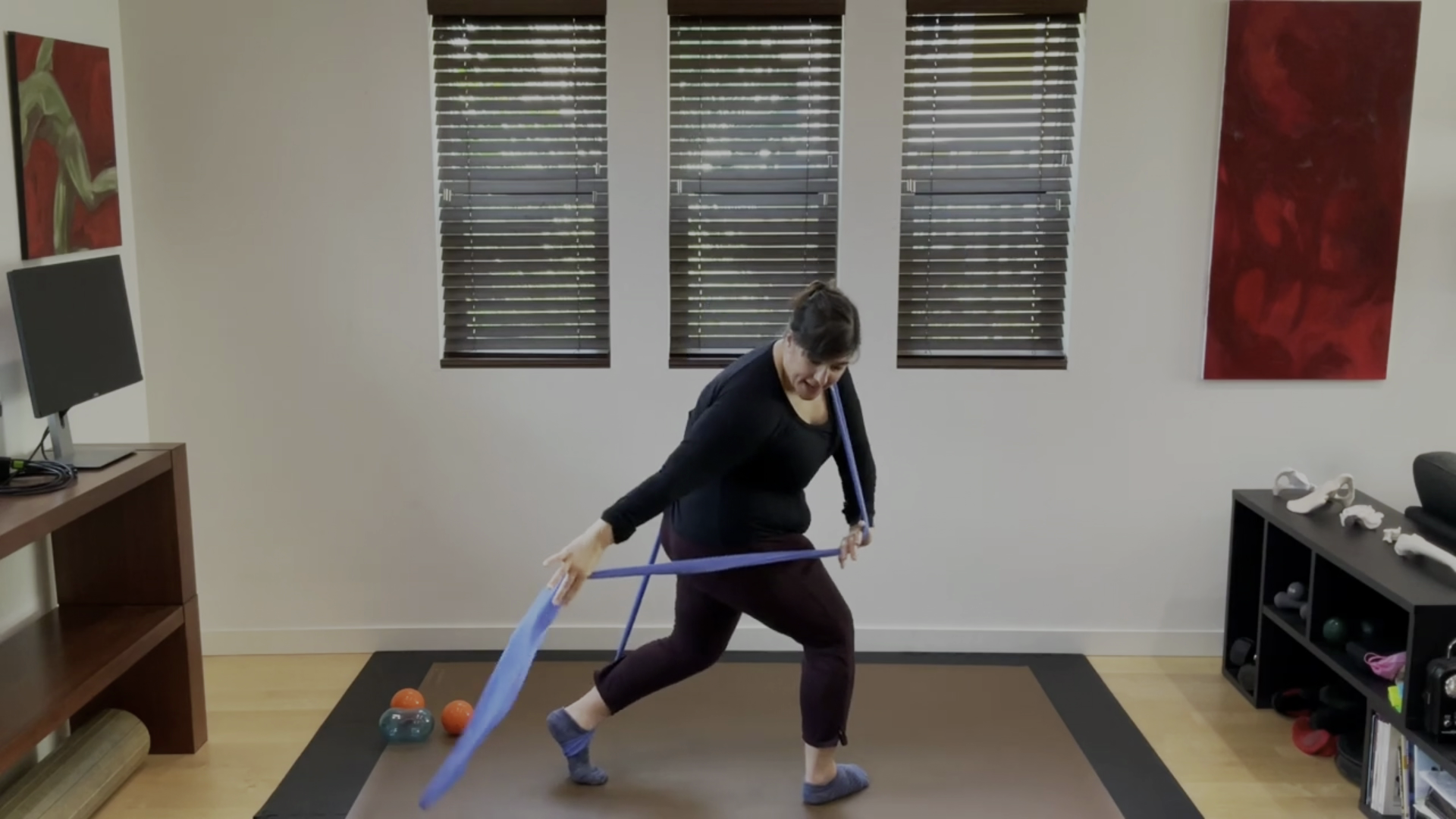 Feel Good Exercises-Theraband work for the Spine