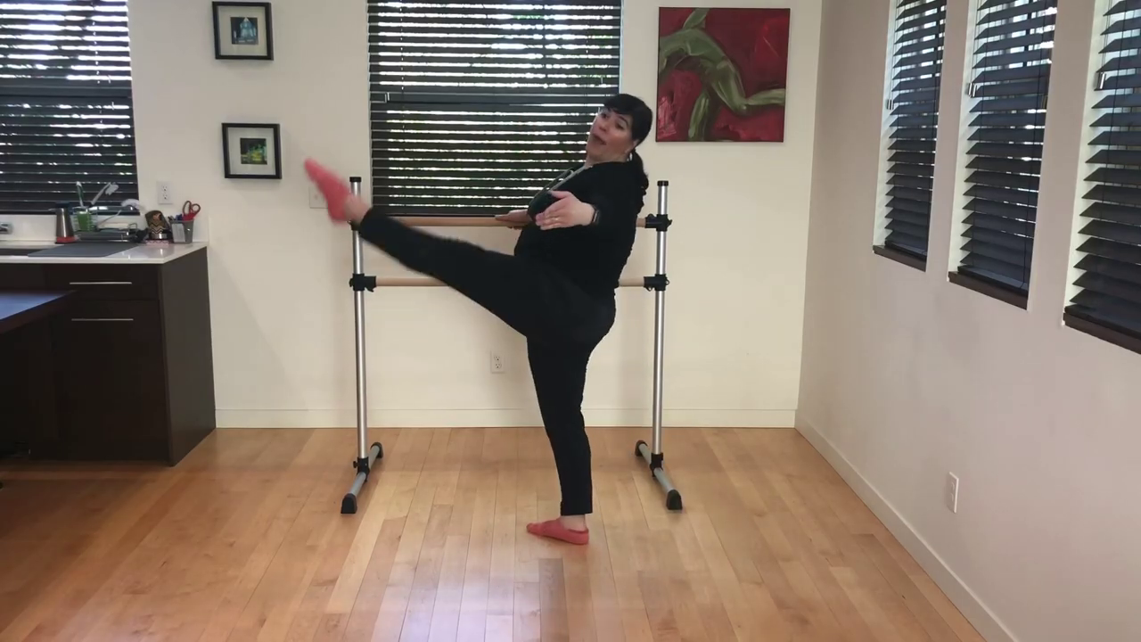 L1 Ballet Barre Grande Battement 2