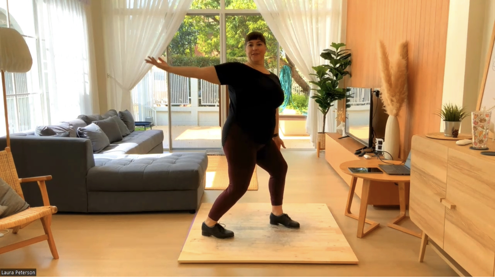 Open Tap Warm-up with Body Tapping