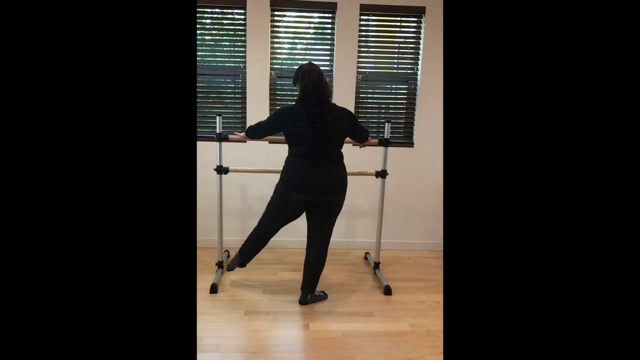 L1 Ballet Barre Degagé Combo 1 with music