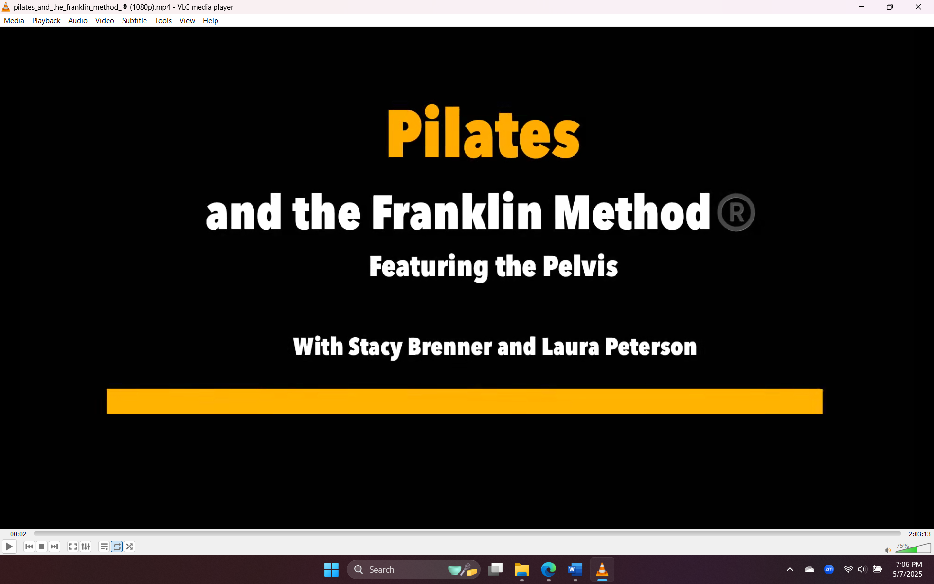 Pilates and the Franklin Method®-The Pelvic Girdle