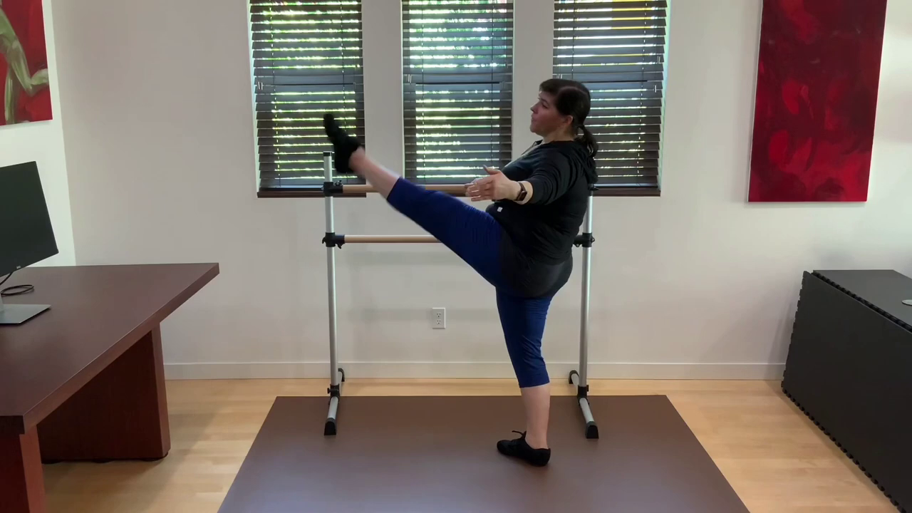 L1.1 Ballet Barre Grand Battement 1