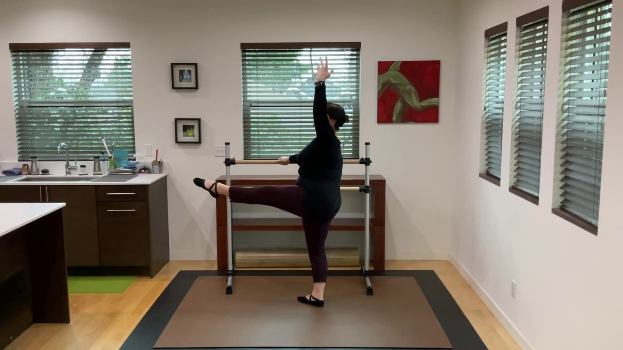 L 1.1 Ballet Barre Rond de Jambe en L’air_Développé 3