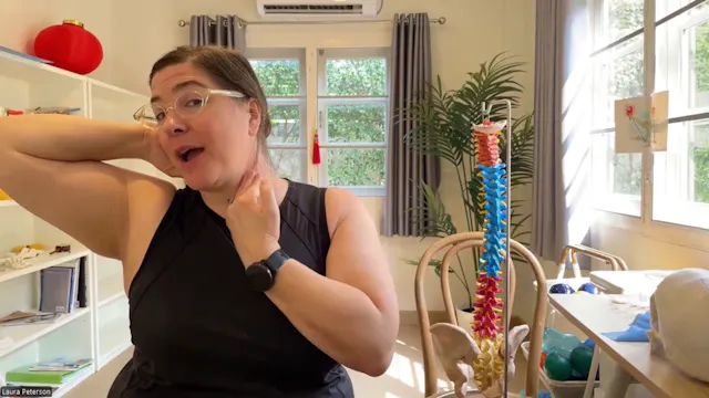 The Neck in Flexion and Extension/Lat...