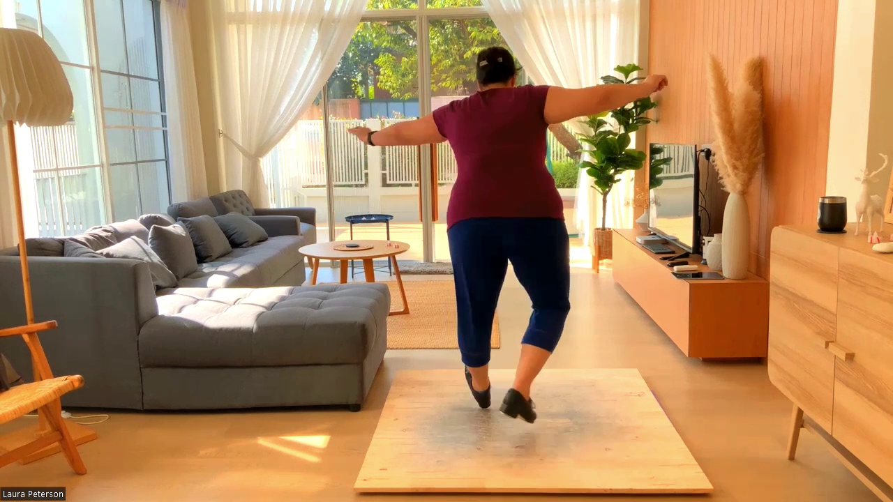 Heel Grind Times Step with Heel Toe Crawl