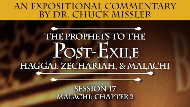 37 - E17 - The Prophets to the Post-E...