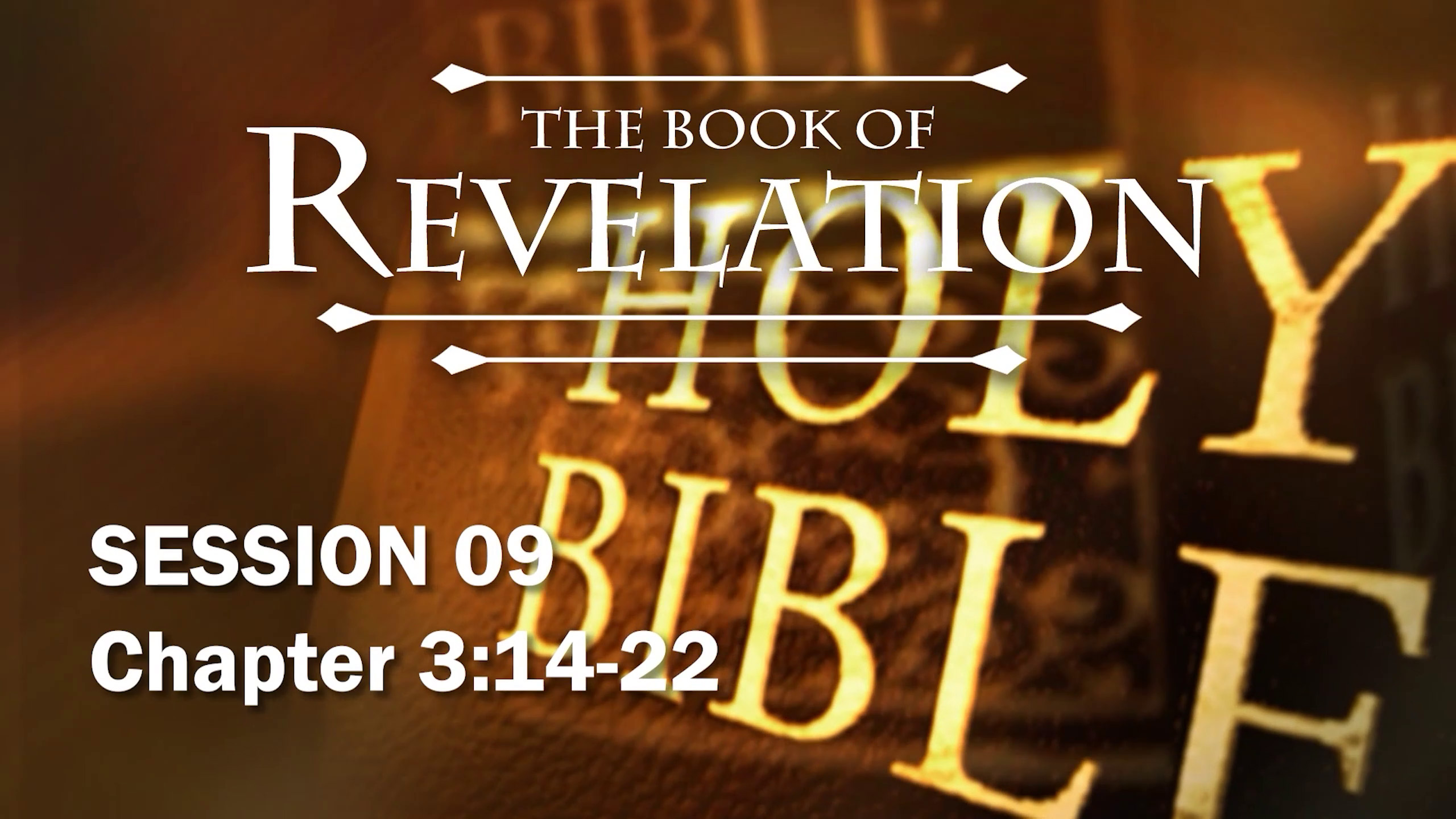 66 - E09 - Revelation: An Expositional Commentary - Sessions - KHouse TV