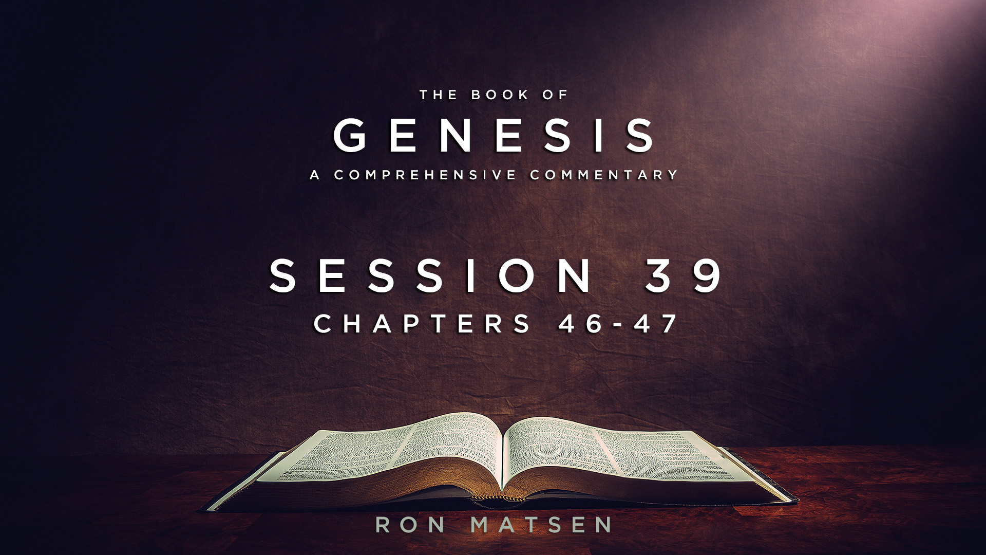 01 - E39 - Genesis - 46-47