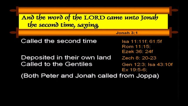 32 - E03 - Prophets to the Gentiles: Jonah, Nahum, Obadiah