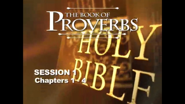 20 - E01 - Proverbs: An Expositional Commentary