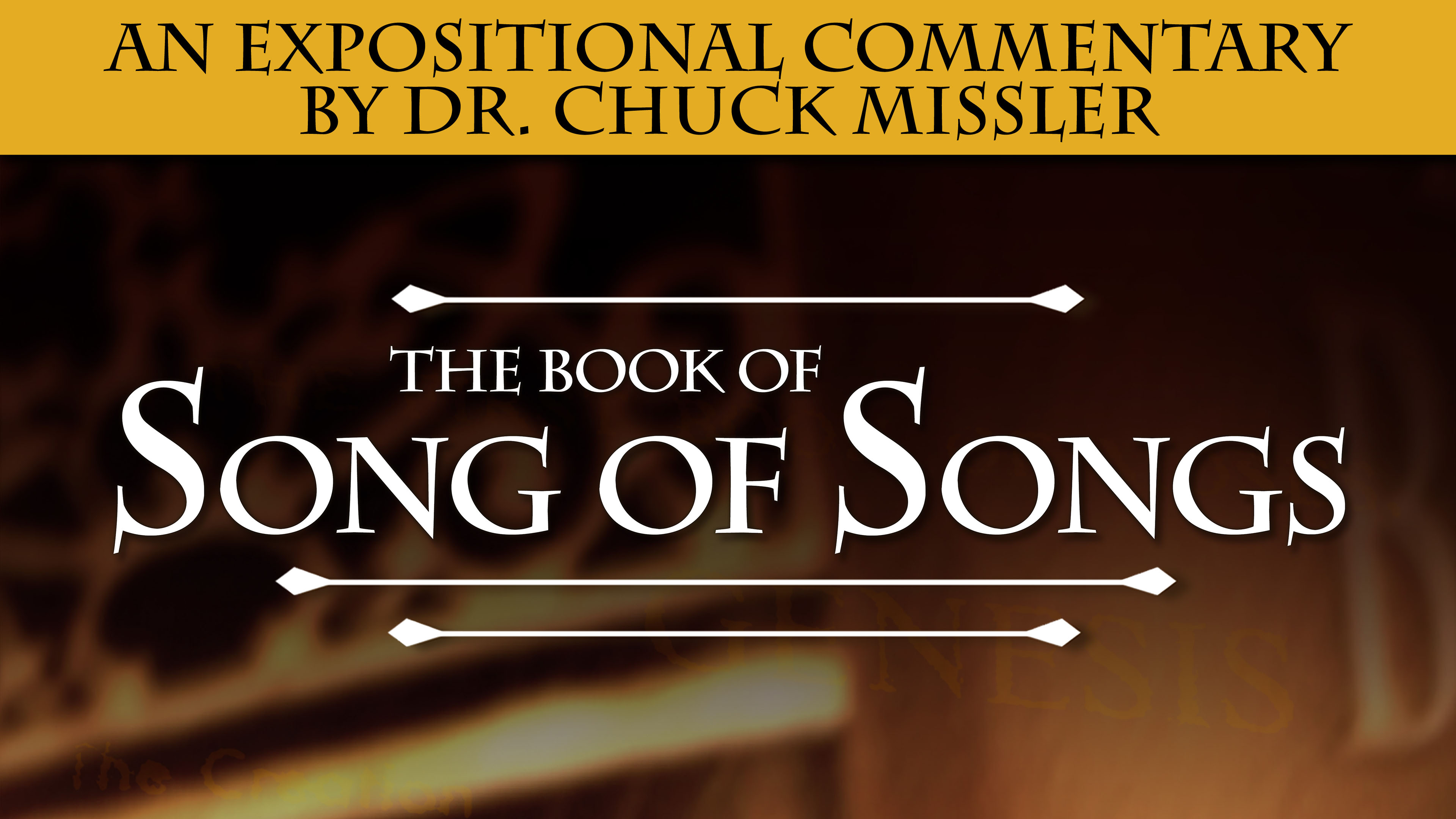 Song Of Songs: An Expositional Commentary - KHouse TV