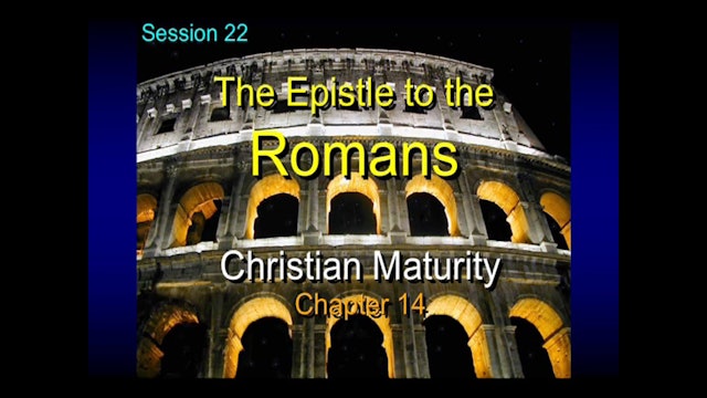 45 - E22 - Romans: An Expositional Commentary