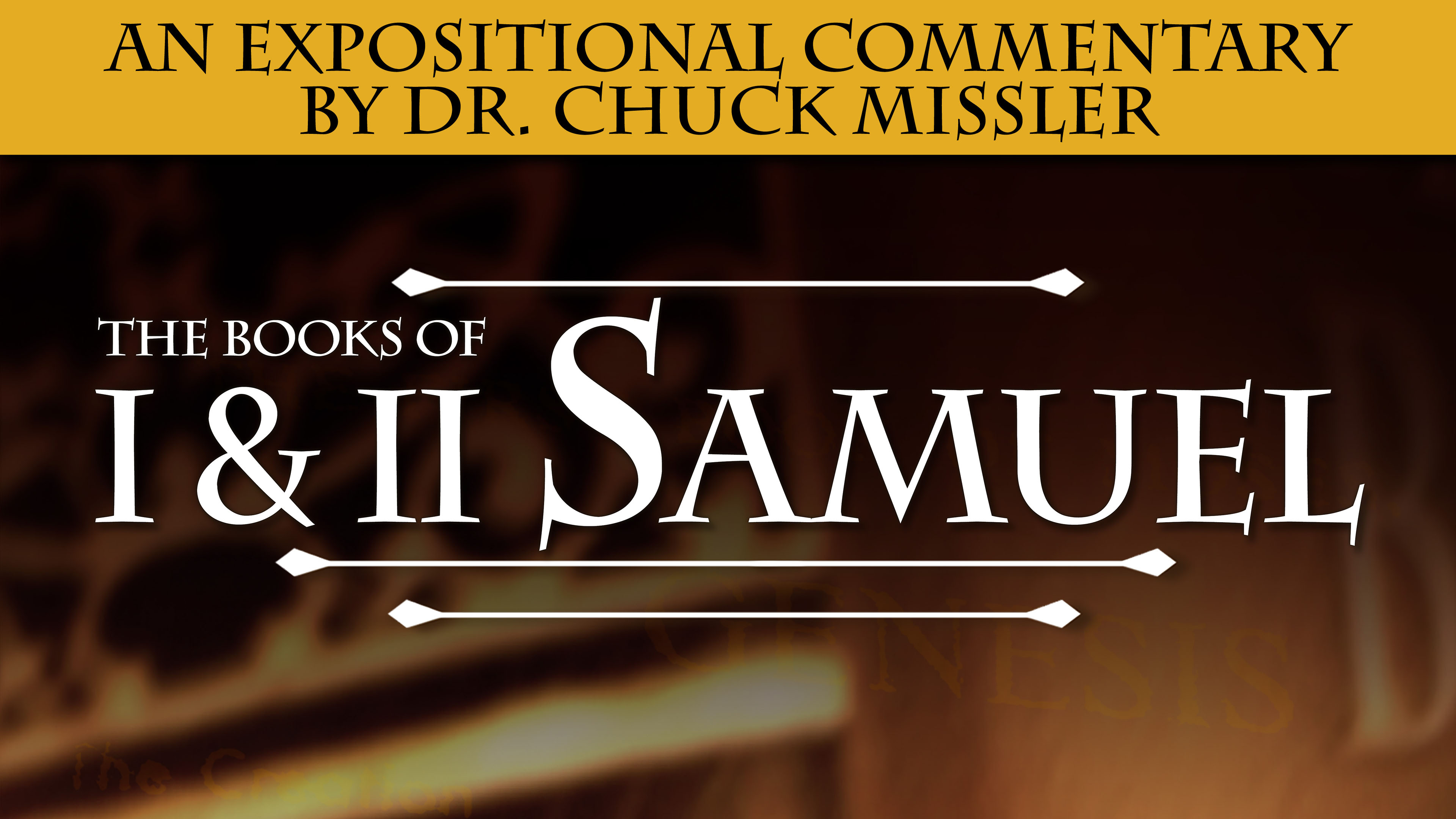 Samuel: An Expositional Commentary - KHouse TV