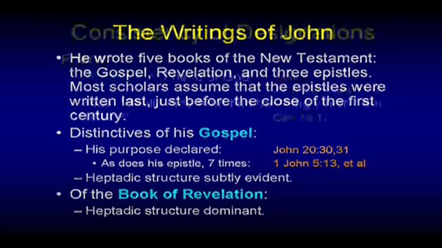 62 - E03 - I, II, & III John: 1 John 1