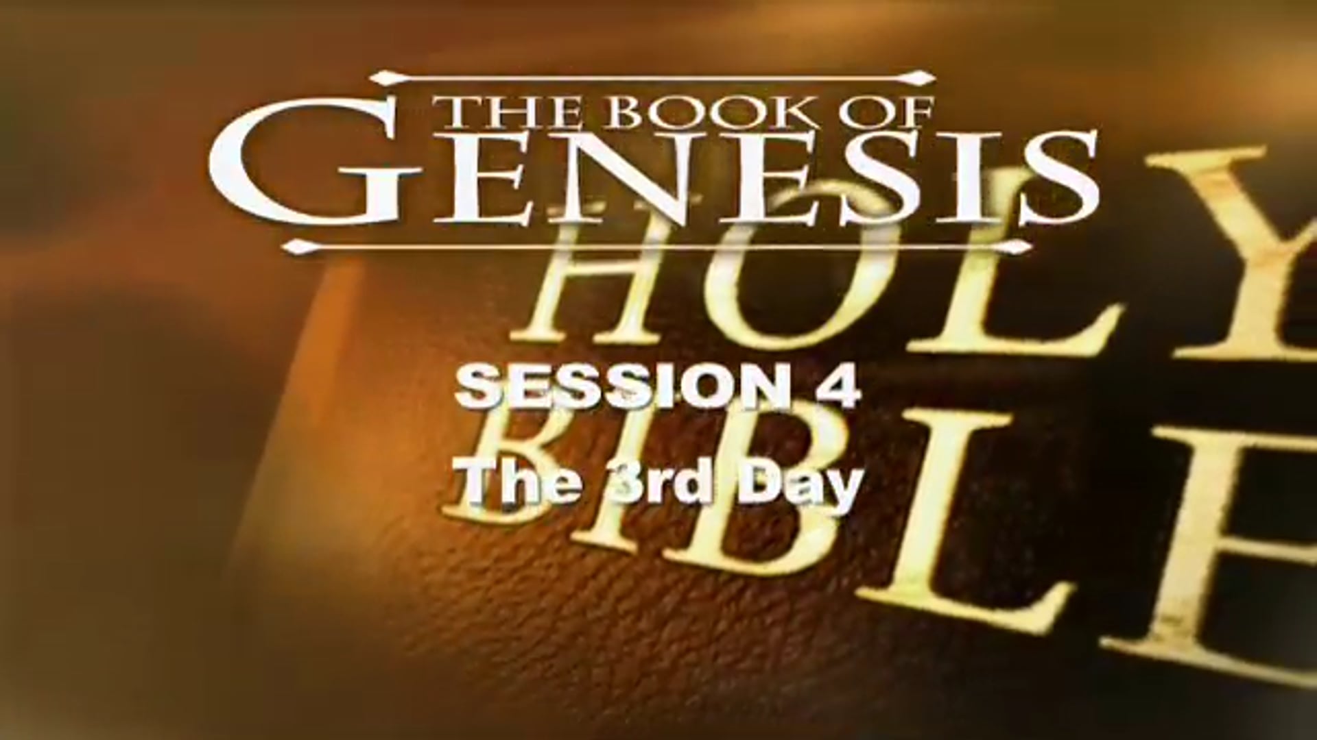 Genesis: An Expositional Commentary - KHouse TV