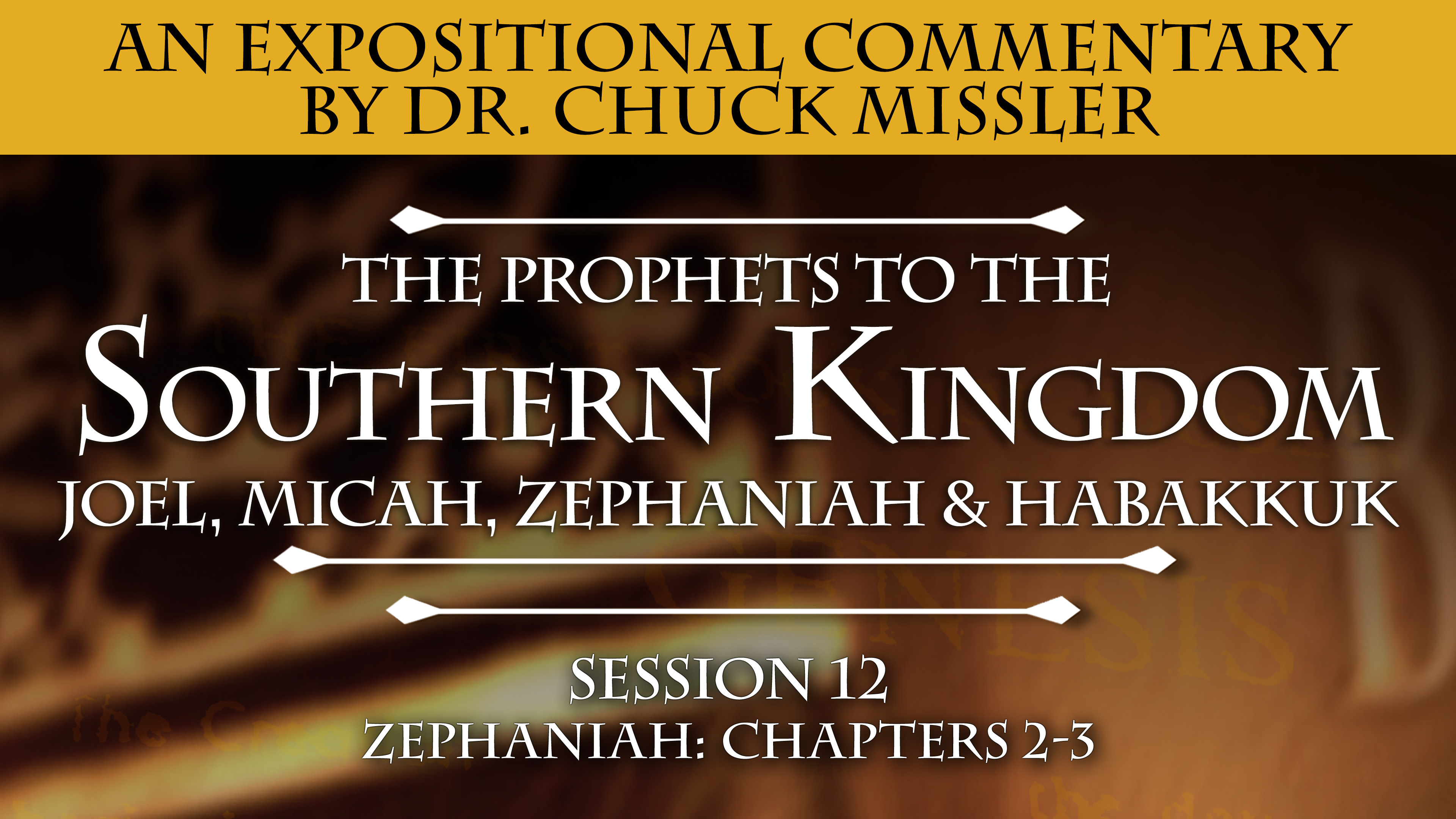 29 - E12 - The Prophets to the Southern Kingdom