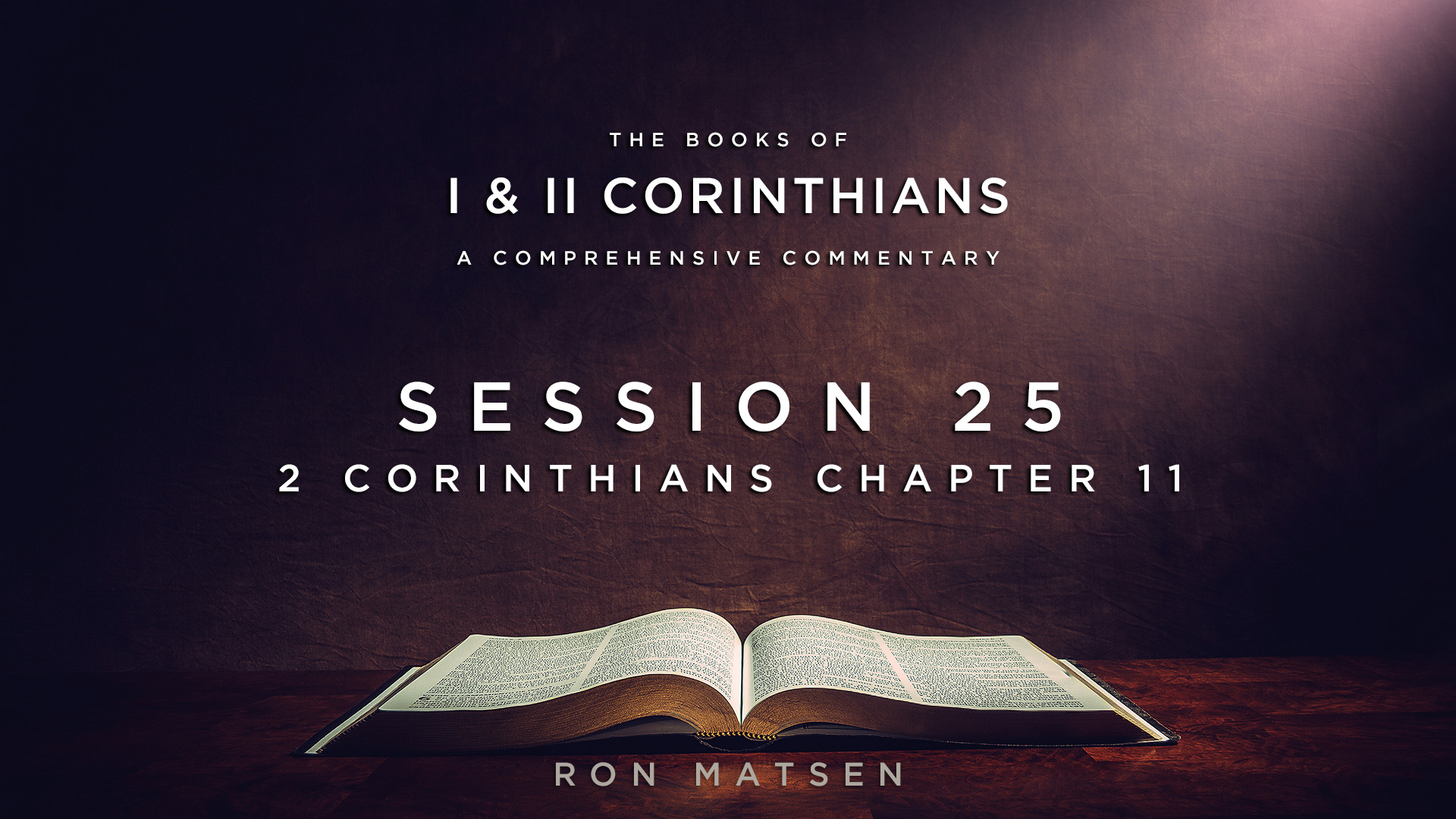 46 - E25 - 2 Corinthians - 11