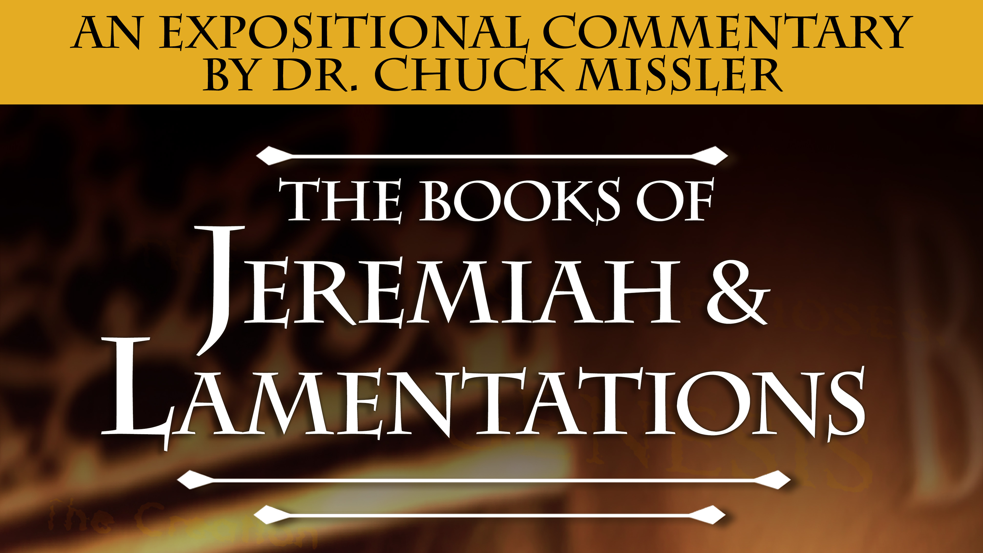 Jeremiah & Lamentations: An Expositional Commentary