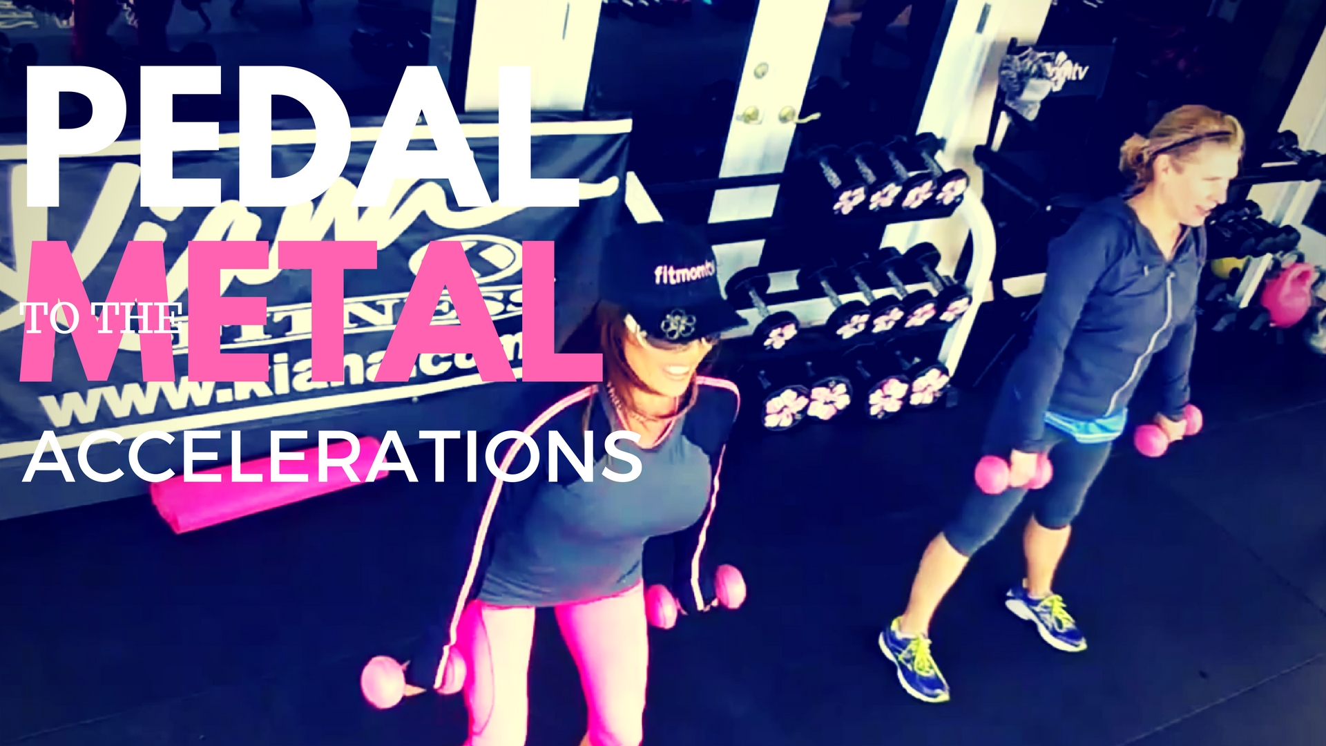 TOTAL BODY & ABS: X PEDAL TO THE METAL WORKOUT, FIT HIIT, ABS WEIGHTS, MAT 45M