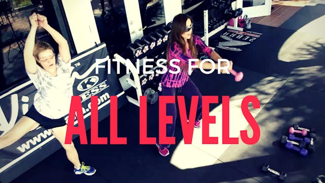 X FITNESS FOR ALL LEVELS 15 MIN WORKOUT