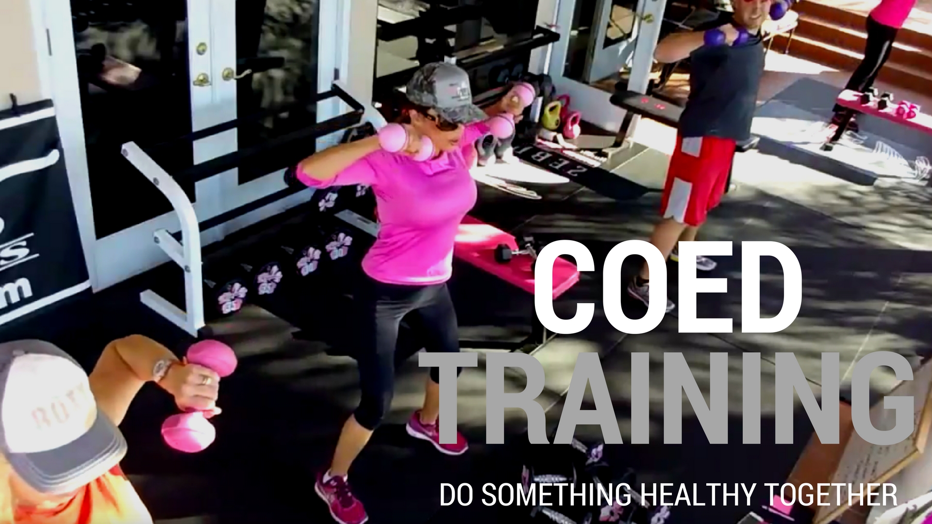 TOTAL BODY: X COED TRAINING COMBO AMRAP (AS MANY ROUNDS AS POSSIBLE)